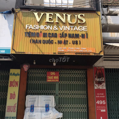 Cho thuê nhà mặt tiền đường Phan Chu Trinh