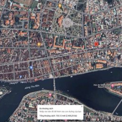 Bán đất tặng nhà mặt tiền kiệt 3m đường Nguyễn Duy Hiệu, phố cổ Hội An