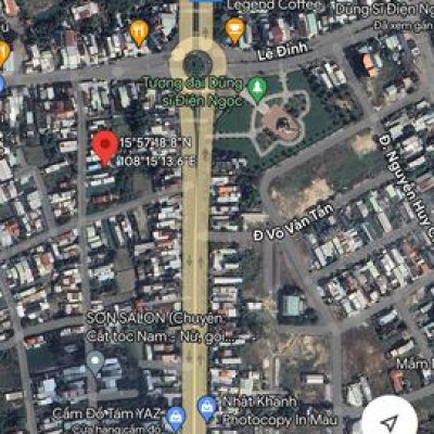 BÁN ĐẤT TẶNG NHÀ TRUNG TÂM ĐIỆN NGỌC