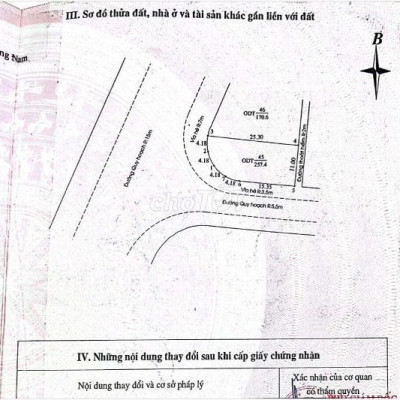 Bán đất sổ đỏ lâu dài 257,4 m2 dự án Trident City An Phú, TP. Tam Kỳ