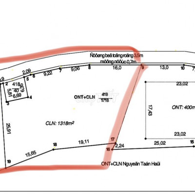 Bán đất ở + vườn lâu năm