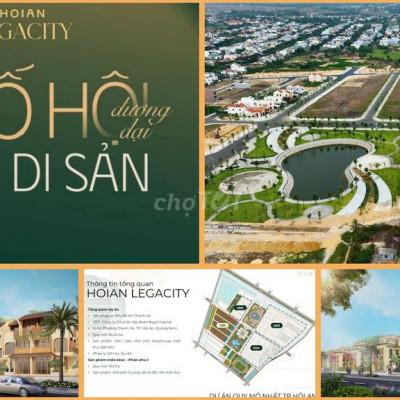 Mở bán quỹ đất VILLA cuối cùng tại TRUNG TÂM HỘI AN giá chỉ từ 4 tỷ