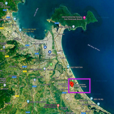 Nam Đà Nẵng Căn góc Villa Sinh Thái Đẹp View Sông 3Tầng 359m2 Sổ Hồng