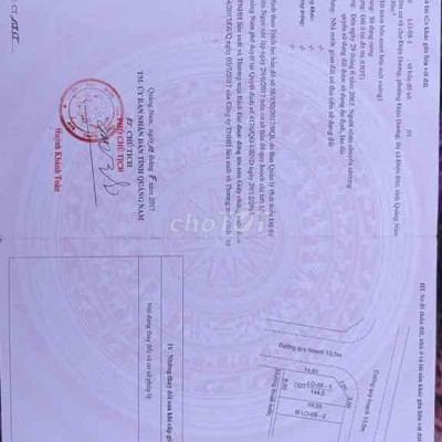 Đất chợ mới điện dương 2MT 144m2 8*20, đường 7m5 giá sập