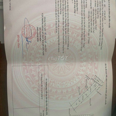 LÔ ĐẤT 204m2 có đất ở giá chỉ 200triệu