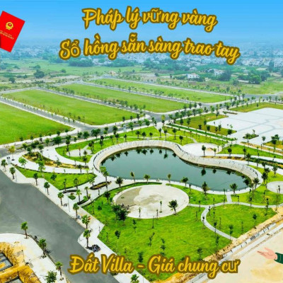 Chỉ với 1,2 Tỷ sở hữu ngay đất Villa đã có sổ TTTP Hội An- Mở bán GĐ1