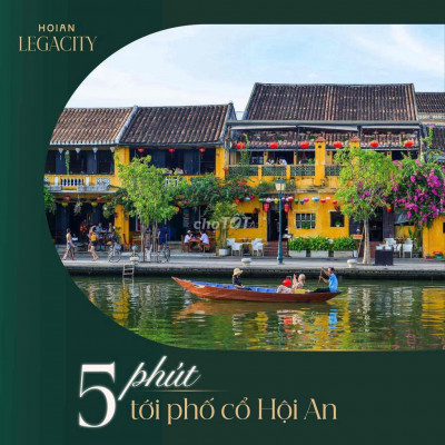 Sở Hữu Đất Nền Villa - Sổ Đỏ Lâu Dài Tại LegaCity Hội An.