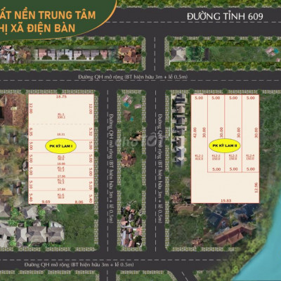Đất nền thổ cư Trung tâm Điện Bàn