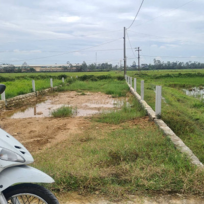 Điện tiến sat DT605 BỒ BỒ 180m2_ 2 mặt tiền đường 6m đi sân bay 25ph