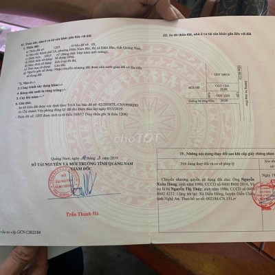 cần bán đất 2 mặt tiền view hồ sen