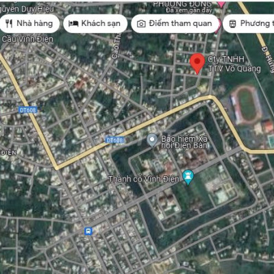 Lô góc 6.2 x 20 Khối phố 5 Vĩnh Điện, sát khu hành chính