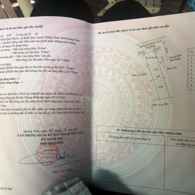 Đất Bình Quý 120m2 khu dân cư đông đúc giá cần bán nhanh