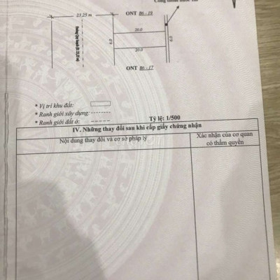 120m2 MT đườngTrịnh Hoài Đức