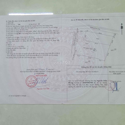 Đất vườn cần bán