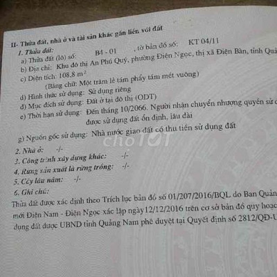 lô đất đường 5,5m giá rẻ nhất khu An Phu Quý