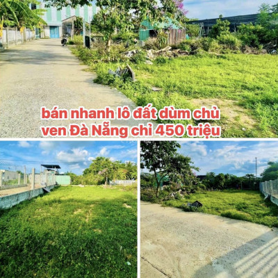 450 triệu lô đất gần thị trấn Ái Nghĩa