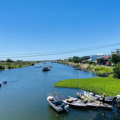 Lô đất biệt thự ngang 10m view sông rừng dừa,cách Cẩm Kim- Hội An 6km