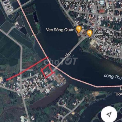 bán đất view sông ngay cầu duy vinh cực đẹp