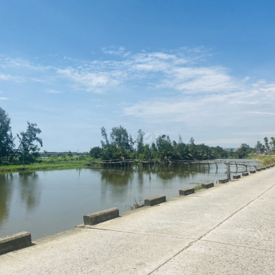 Bán gấp lô 2 mặt tiền đường ô tô 400m2 ngang 20m gần sông chỉ 1ty350