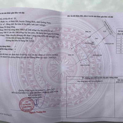 Thanh lý gấp nhà kèm đất gần Vinpearl