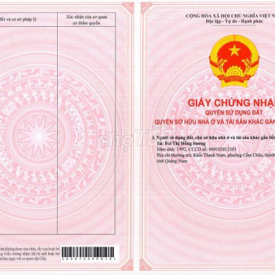 Dự án đất nền cuối cùng của TP Hội An, Tiềm năng tăng trưởng tốt,175m2