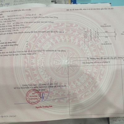 Lô Đất Vị Trí Vàng Hội An, Mặt Tiền Rộng 7m5 - Cách Biển An Bàng 4km