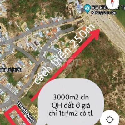 Chỉ 1tr/m2 đất biển nam hội an