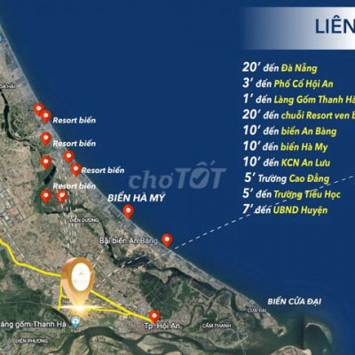 Đất Nền Sổ Đỏ Gần Biển - Trục Chính Đà Nẵng - Hội AN Chỉ 1,4 Tỷ