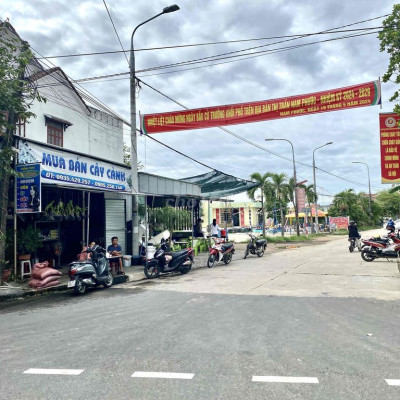 Cách Quốc Lộ 400m- Trung Tâm Nam Phước 2 mặt tiền trước sau 120m2