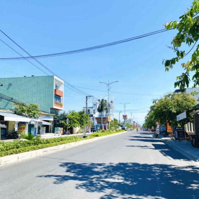 Bán nhanh giá rẻ lô 2 mặt tiền ngang 10m ven sông giáp Cẩm Kim- Hội An