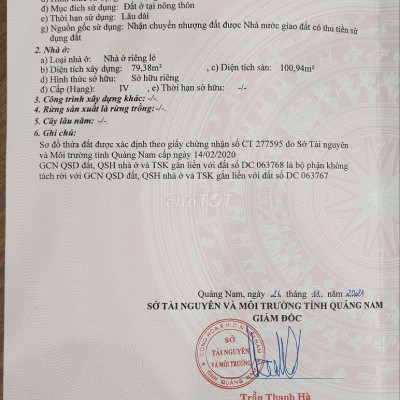 Bán đất Cù Lao Chàm- Hội An