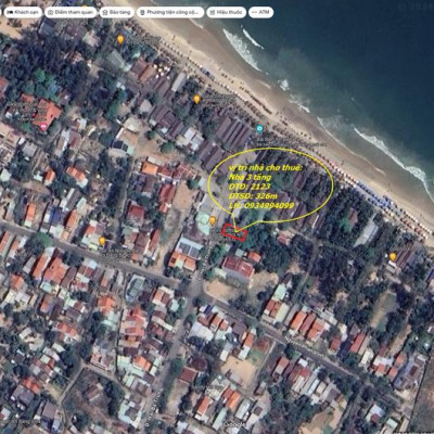 Cho thuê nhà 3 tầng mới Mặt tiền Hai Bà Trưng biển An Bàng – Hội An