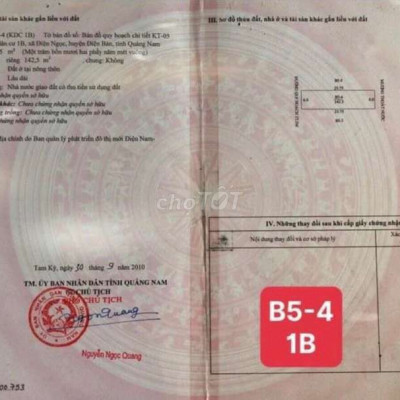 Chính chủ cần bán nhanh kđt 1b giá rẽ