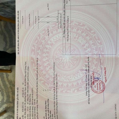 Chính chủ cần bán nhanh 153m2 mặt tiền đường 11m5 sát đại học FPT