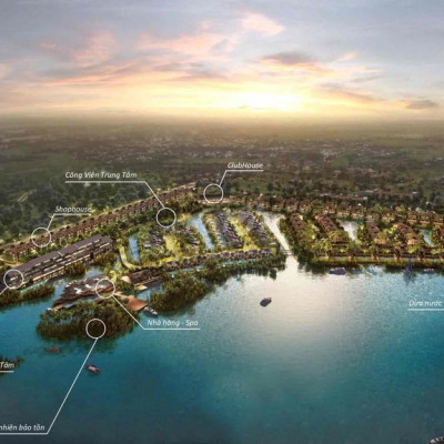 Bán biệt thự mặt sông, có sổ hồng chính chủ, giá bán tốt