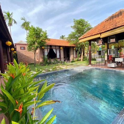Hạ 1tỷ Villa Cẩm Thanh, Hội An cực đẹp, có hồ bơi, sân vườn chill