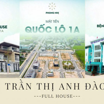 Bán đất thổ cư136,25m2,đường 27m, gần BV Vĩnh Đức,giảm 500trcòn 3.0 tỷ