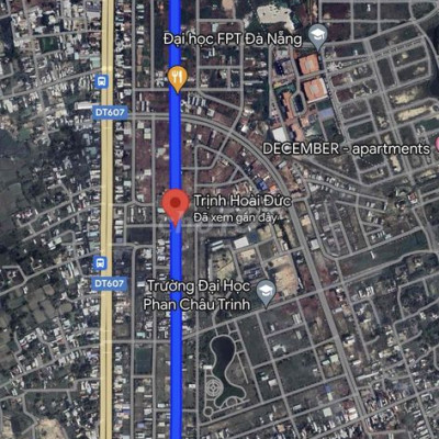 Bán lô 114m2 đường Trịnh Hoài Đức hướng Tây, gần ĐH FPT  giá 2,4 tỉ