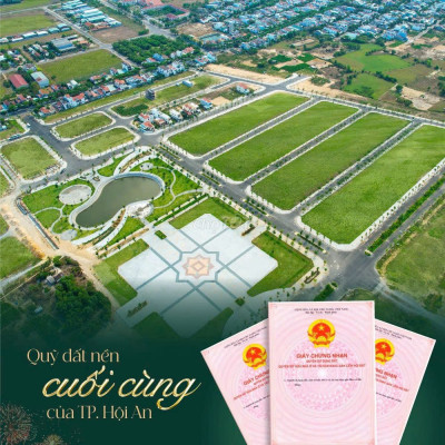 Đất nền villas Hội An Legacity ngay trung tâm Hội An, Sẳn sàng Sổ đỏ