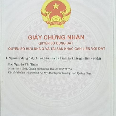 KDC Tây Yên, Tam đàn, Phú Ninh, sát tp Tam Kỳ. 300m2, đường nhựa.