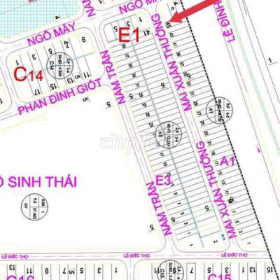 Bán lô Sát Fbt 151m2 khu 3 đường 17m5 kẹp cống giá 2tỹ350