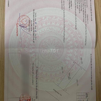 Chính chủ bán đất MT trung tâm TP Tam Kỳ, đường Phạm Nhữ Tăng