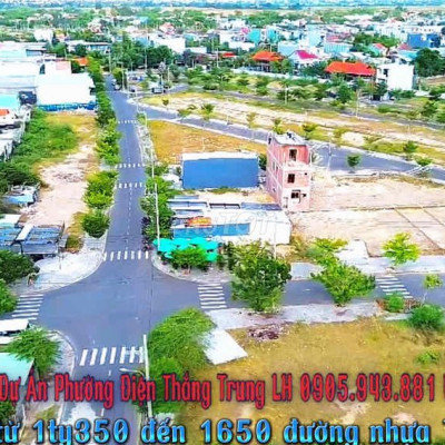 Bán đất dự án bên trạm thu phí  Điện bàn dt 5x20 giá chỉ 1380