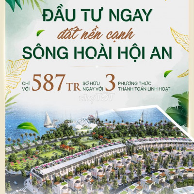 Bán đất nền *** tại Bắc Hội An với giá chỉ 15,4tr