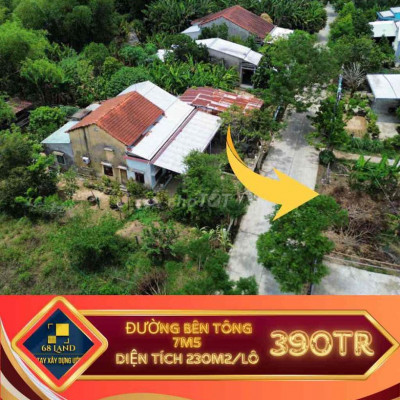 Đất thị xã điện bàn chỉ 390tr/113m2 đường oto,dân cư đông,sầm uất, kh