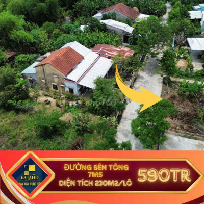 Đất lô đường 7m5 - sạch sẽ dân cư sẵn sàn - Điện Quang