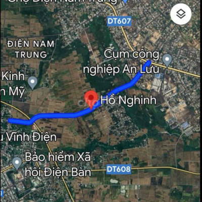 100m2 đất đường Hồ Nghinh ( đường 15met, lề 7m), Điện Bàn, Quảng Nam