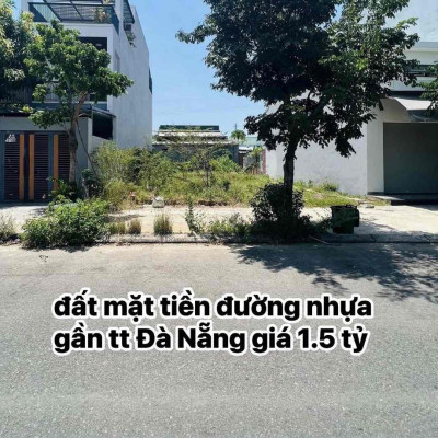 Đất mặt tiền đường nhựa 13.5m giá chỉ 1.5tỷ