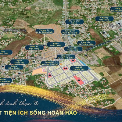 Bán đất mặt tiền đường 7m5 khu dân cư DHTC Điện Thắng quốc lô 1A