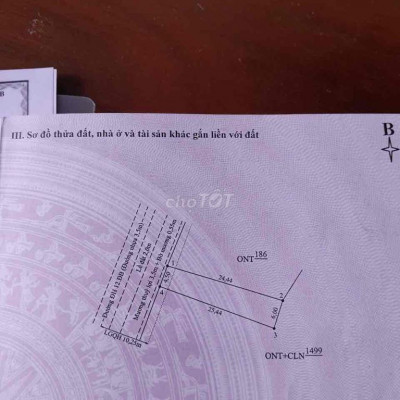 Đất trục chính điện tiến buôn bán được,đường nhựa 8m